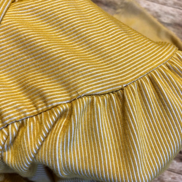 Universal Thread Mustard Yellow A-Line Dress Large - Picture 3 of 5